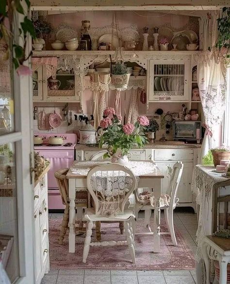 Mint Green Room, Green Room Design, Pink Cottagecore, Dream Life House, Casa Vintage, Green Room, Room Design Ideas, Dream House Rooms, Cute House