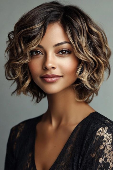 shoulderlength hairstyles, 2023 hairstyles, elevated looks Wave Hairstyles Medium, Best Bob Haircuts For Fine Hair, Style Front Bangs, Front Bangs Haircut, Haircuts Ideas For Women, Messy Bob Haircut, Bangs Haircut, Bob Haircuts For Fine Hair, Shoulder Length Hairstyles