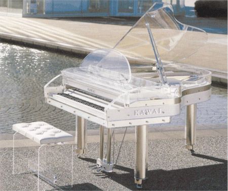 Transparent Piano, White Piano, Instruments Art, Learn Violin, Classic Music, Fantasy Props, Piano Man, Music Instrument, All About Music