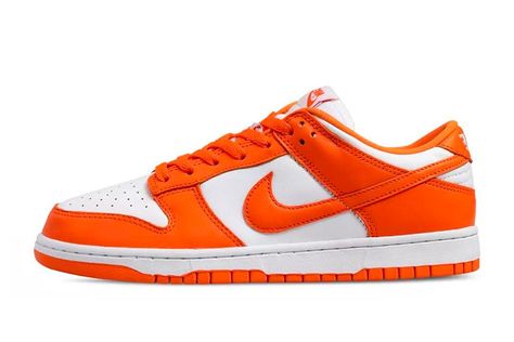 RELEASE REMINDER | Launching at 8am  Nike Dunk Low Syracuse Orange Blaze  https://t.co/jUXf6sKjwz https://t.co/hXw19xJe3q Nike Dunk Low Syracuse, Retro Jordans, Nike Dunk Low Sp, Jordans Nike, Team Green, Nike Sb Dunks Low, Nike Sb Dunk, Nike Sb Dunks, Retro Sneakers