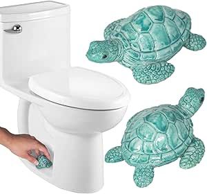 Turtle Toilet Bolt Covers Decorative Toilet Knob Covers for Bottom of Toilet, Toilet Screw Cover Caps Sea Turtle Toilet Bolt Caps Coastal Decor Home Beach House Decor Bathroom, Easy to Install 2pcs Toilet Bolt Covers, Bathroom Sea Theme, Under The Sea Bathroom Ideas, Sea Bathroom Ideas, Ocean Bathroom Ideas, Beach Bathroom Decor Ideas, Bathroom Ocean Theme, Sea Turtle Bathroom Decor, Beach House Decor Bathroom