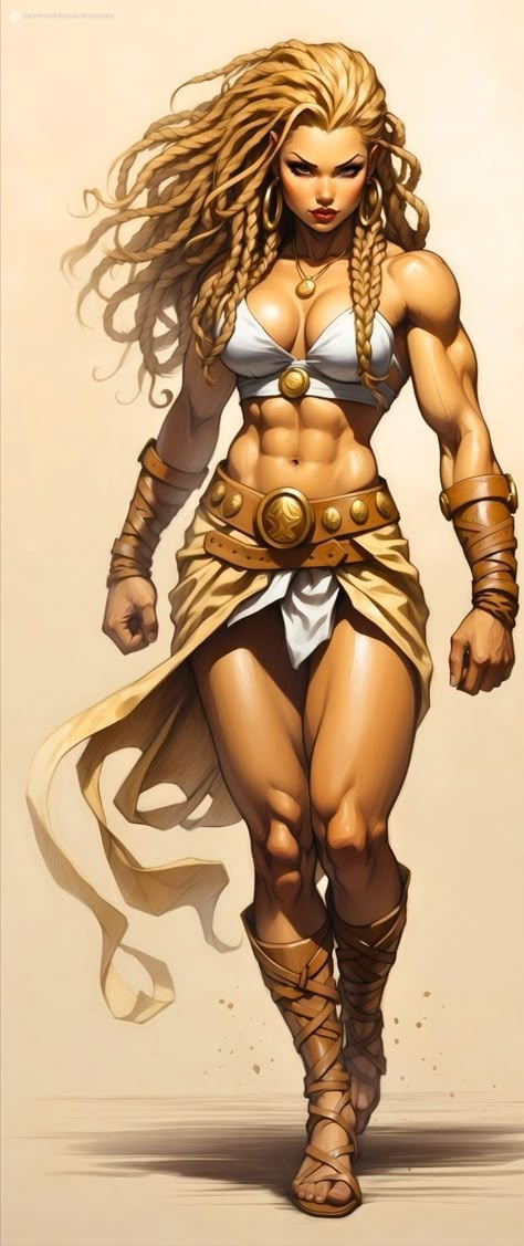 Amazon Woman Warrior, Strong Character Design, Amazon Warrior Women, Thundercats Characters, Amazons Women Warriors, Amazon Warrior, Boris Vallejo, Design And Illustration, Pin Ups