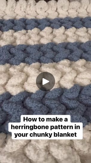 13K views · 232 reactions | How to make a herringbone pattern in your chunky blanket-your foundational chain & first set of loops are created as you normally do. To create the herringbone pattern simple twist your loops in the direction you are working. More chunky blanket tutorials are on my page. 🧶  #handknit #yarnlove #handmade #throwblanket #chunkyblanket #chunkyknit #chunkyyarn #herringbonepattern | Heather McCloskey | Heather McCloskey · Original audio Big Yarn Blanket Diy Chunky Crochet, Finger Knitting Patterns, Patterns For Chunky Yarn, Chunky Blanket Patterns, Chunky Knit Blanket Pattern Color Combos, Chunky Knit Patterns, Big Yarn Blanket, Finger Knitting Blankets, Chunky Yarn Patterns