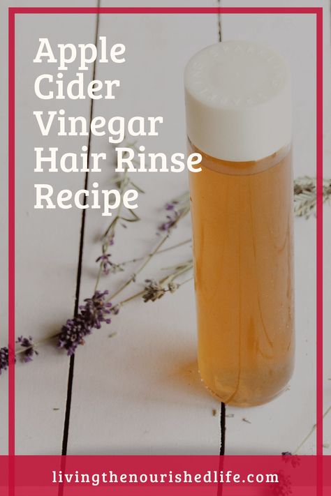 This herbal ACV rinse recipe can help restore the pH balance of your hair – which brings back your hair’s natural shine, smooths away frizz, and soothes your scalp. It also rinses away buildup from oil, dirt, and hair products that weigh down your hair! #acv #hair #diybeauty Apple Cider Vinegar Hair Rinse Recipe, Vinegar Hair Rinse Recipe, Hair Rinse Recipe, Acv Hair Rinse, Acv Hair, Apple Cider Vinegar Hair, Apple Cider Vinegar Hair Rinse, Acv Rinse, Vinegar Hair Rinse