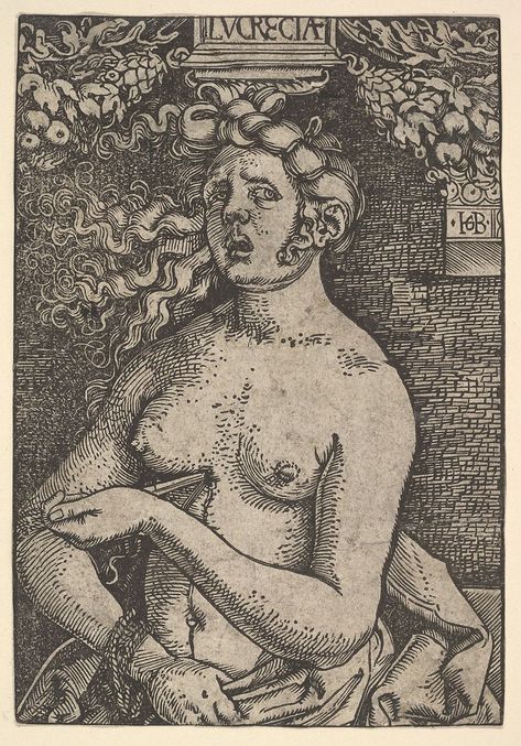 Hans Baldung (called Hans Baldung Grien) | Lucretia | The Metropolitan Museum of Art Hans Baldung Grien, Relief Print, Greetings Card, Metropolitan Museum Of Art, Vintage Wall, Vintage Wall Art, Metropolitan Museum, Image Collection, Art Reproductions