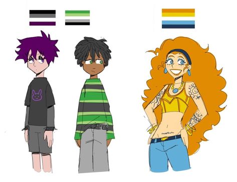 Asexual Humor, Lgbt Memes, Lgbtq Funny, Lgbt Art, Funky Art, Art Inspiration Drawing, Pride Flags, Art Reference Photos, Cartoon Art Styles