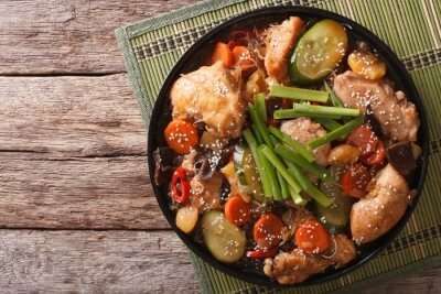 Korean Food Guide Of 2021: Top 15 Korean Dishes You Must Try! Korean Vegetarian Recipes, Sweet N Sour Pork Recipe, Chicken Vegetable Stew, Andong, Sunday Dinner Recipes, Korean Dishes, Bulgogi, Pork Dishes, Sweet And Sour