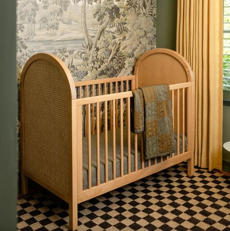 Rattan Crib, Whimsical Nursery, Mini Crib Sheets, Organic Bedding, Adjustable Mattress, Kids Bookcase, Mini Crib, Convertible Crib, Crib Mattress