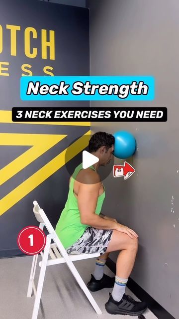 Mehdi Dalili / Mobility on Instagram: "Perform isometric exercises with a ball to relieve neck pain. These exercises will also help stabilize your cervical muscles and prevent future injuries or cervicalgia. 

Leave a comment below with the phrase PAIN FREE, and I’ll provide you with the workout guide from the initial module of my program at no cost. Let’s team up to tackle that Neck pain together! 

@tnfit.online 
@tnfit.online 

#neckpain #neckpainrelief #homeworkout #pt#mobilitytraining #neckstretch #viral#trending #onlinecoach #neck" Cervical Pain Exercises, Relieve Neck Pain, Isometric Exercises, Neck Exercises, Neck Pain Relief, Workout Guide, Online Coaching, Pain Free, Neck Pain