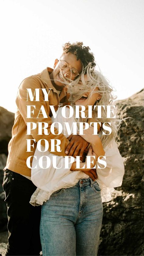 Photographer Prompts For Couples, Engagement Pictures Ideas Outdoor, Couple Session Prompts, Multiple Couples Photoshoot, Movement Poses For Couples, Engagement Photo Shoot Prompts, Couple Photography Poses Prompts, Fun Poses For Couples, Engagement Poses For Couple Outdoor