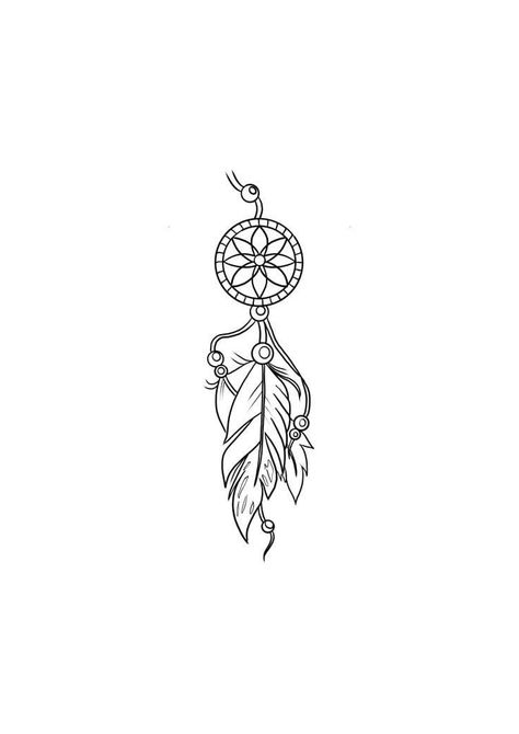 Dream Catcher Simple Tattoo, Simple Dream Catcher Tattoo Outline, Dream Catcher Tattoo Small Simple, Simple Dreamcatcher Tattoo, Mystic Doodles, Dream Catcher Tattoo Design Unique, Small Dream Catcher Tattoo, Small Dreamcatcher Tattoo, Simple Dream Catcher Tattoo