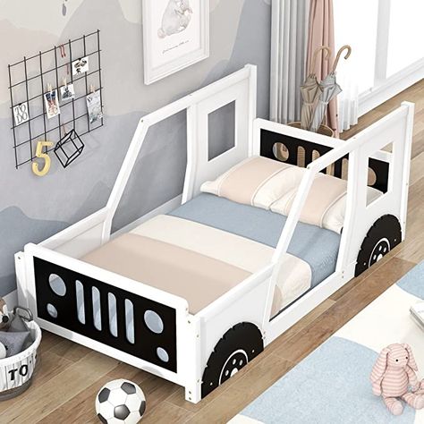 Wood Twin Bed, Trundle Bed With Storage, Kids Twin Bed, Floor Bed Frame, Wooden Platform Bed, Twin Platform Bed, Car Bed, Twin Bed Frame, Wood Bed Frame