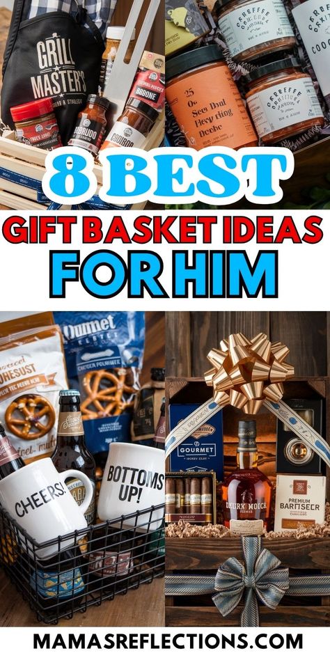 Struggling to find the perfect gift? These guy gift baskets ideas for men will help you create a gift that’s both thoughtful and fun! Try a mix of practical and personal items for an awesome diy birthday baskets for him. Need more inspiration? Check out these gift basket for men ideas that’ll make his birthday extra special. Whether it’s for a special occasion or just because, these birthday baskets for men are sure to impress! Diy Birthday Baskets For Him, Diy Birthday Baskets, Guy Gift Baskets, Diy Birthday Basket, Diy Gift Baskets For Men, Birthday Baskets For Him, Unique Diy Christmas Gifts, Diy Christmas Gift Baskets, Gift Baskets For Kids