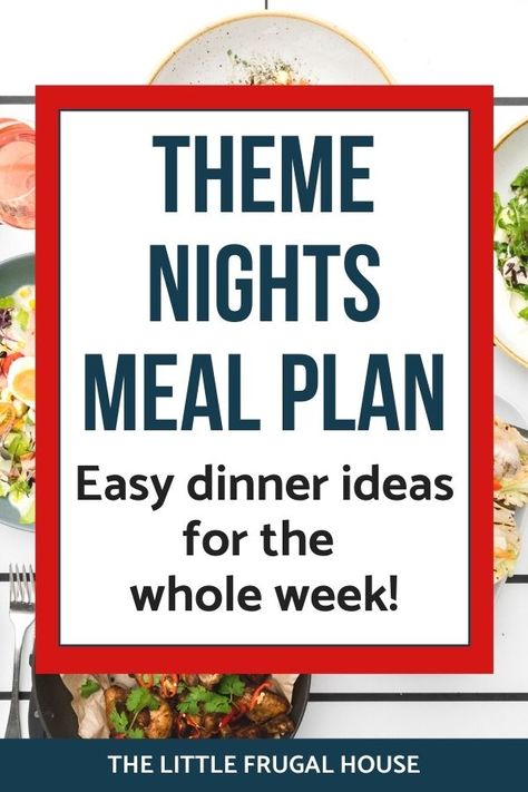 Theme Nights Meal Planning: Easy Dinner Ideas for Every Night of the Week Classic Beef Stew Recipe, Easy Dinner Recipes For Two, Meal Planning Easy, Classic Beef Stew, Quick Easy Dinner Recipes, Delicious Family Dinners, Beef Tips And Gravy, Mongolian Beef Recipes, Theme Nights