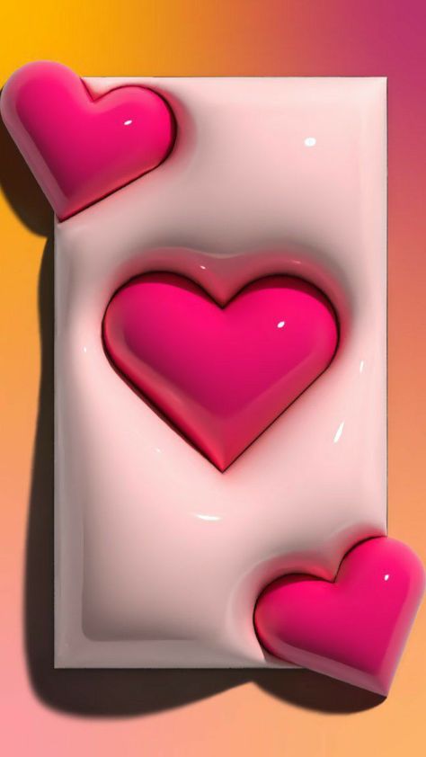 Inflatable Wallpaper, Inflated Wallpapers, Inflated Wallpaper, Cute Iphone Wallpapers, Illustration Phone Wallpaper, Bubble Wallpaper, 5d Wallpaper, Wallpaper Hearts, 3d Wallpaper Cute