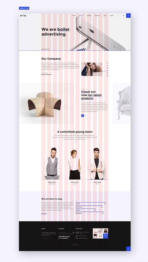 How to Use a Grid in Web Design Grid Web Design, Web Grid, Ux Design Principles, Ui Design Principles, Simple Web Design, Shy People, Sales Leads, Layout Editorial, Webdesign Inspiration