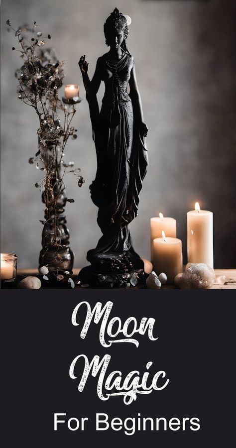 Harness the power of the moon with these creative approaches to lunar spellcraft and magick. Moon Witch Altar, Lunar Altar, Modern Witch Decor, Hygge Witch, Moon Witch Aesthetic, Witchy Crafts Diy, Moon Ritual Ideas, Moonchild Aesthetic, Witchcraft Resources