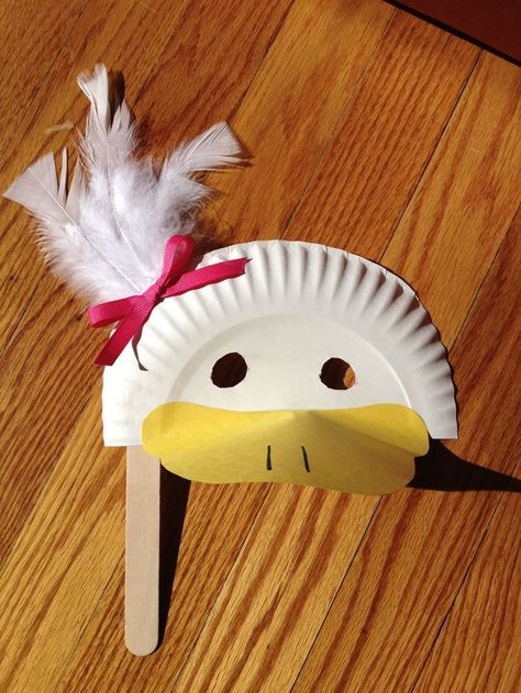 1000+ ideas about Duck Mask on Pinterest | Paper plates, Felt mask ... Paper Plate Masks, Goose Craft, Duck Mask, Mask Craft, Duck Crafts, Duck Costumes, Duck Pins, Wood Craft Projects, Masks Crafts