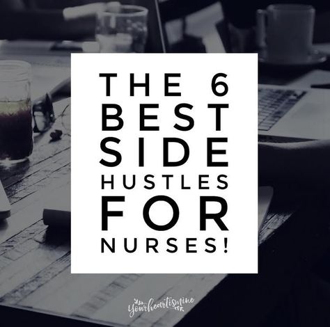 Side Hustle For Nurses, Nurse Side Hustle, Concierge Nursing, Nurse Entrepreneur, Extra Money Jobs, Medical Life, Nursing 101, Nursing Board, Best Side Hustles