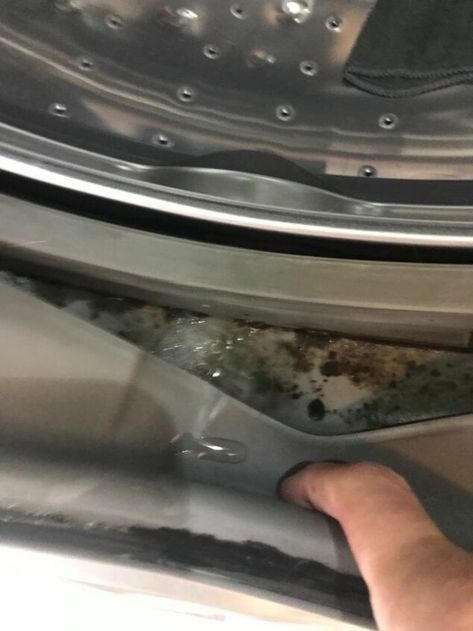 How do I clean the black mold on the rubber of my washing machine? | Hometalk Clean Rubber Seal On Washing Machine, How To Remove Mold From Washing Machine, Mold In Washing Machine, How To Clean Mold From Washing Machine, How To Clean Rubber Seal In Washer, Cleaning Rubber Seal On Washing Machine, How To Clean Washing Machine Rubber Seal, Clean Front Loader Washing Machine Mold, How To Clean Washing Machine