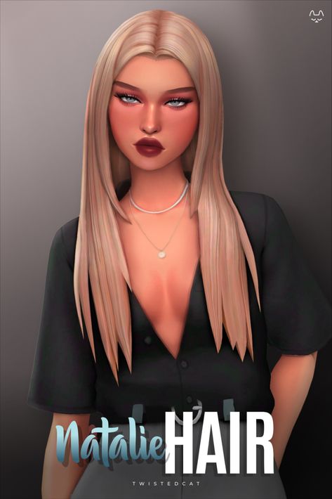 Hair The Sims 4, Mods Sims 4, Los Sims 4 Mods, Sims 4 Cc Hair, Mod Hair, The Sims 4 Skin, Sims Packs, Pelo Sims, Sims 4 Mm Cc