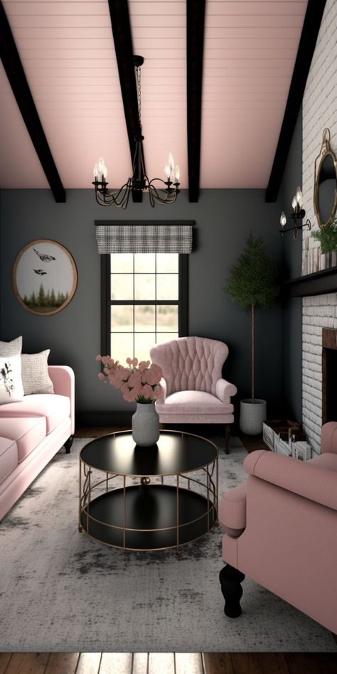 Grey Farmhouse Living Room, Grey Farmhouse, Interior Design Principles, Black Living Room, Woman Cave, Farmhouse Living Room, Room Makeover Inspiration, Living Room Inspo, Living Room Grey