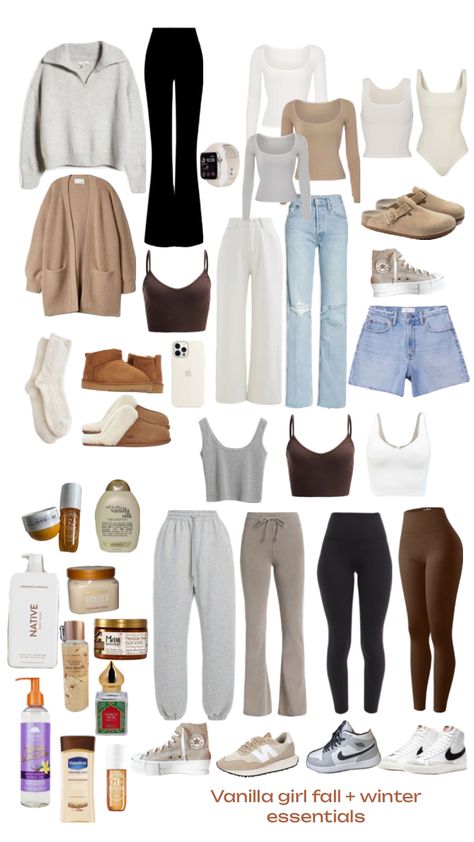 Modest Athletic Outfits, Casual Athletic Outfits, Black Capsule Wardrobe, Capsule Wardrobe Women, Vanilla Girl, Clothes And Shoes, Cute Comfy Outfits, Streetwear Fashion Women