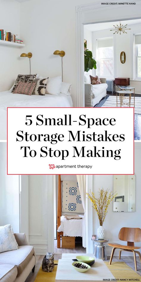 Small House Organization, Small Space Hacks, Maximize Small Space, Small Living Room Layout, Apartment Storage, Easy Tricks, Small Space Organization, Small Kitchens, Small Space Storage