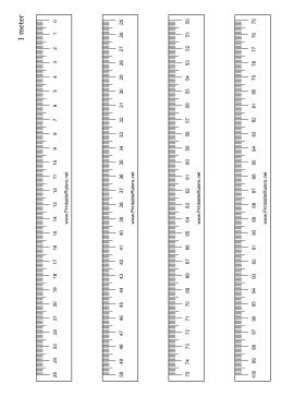 This printable meterstick has backward markings so that it can be used from right to left instead of left to right. You'll need to tape it together to assemble after printing. Opt for cardstock for a sturdier meterstick. Free to download and print Meter Stick, Cool Boys Bedroom Ideas, Printable Ruler, Teacher Cakes, Thank You Cards From Kids, Yard Sticks, Operation Christmas Child, Homeschool Help, Borders For Paper