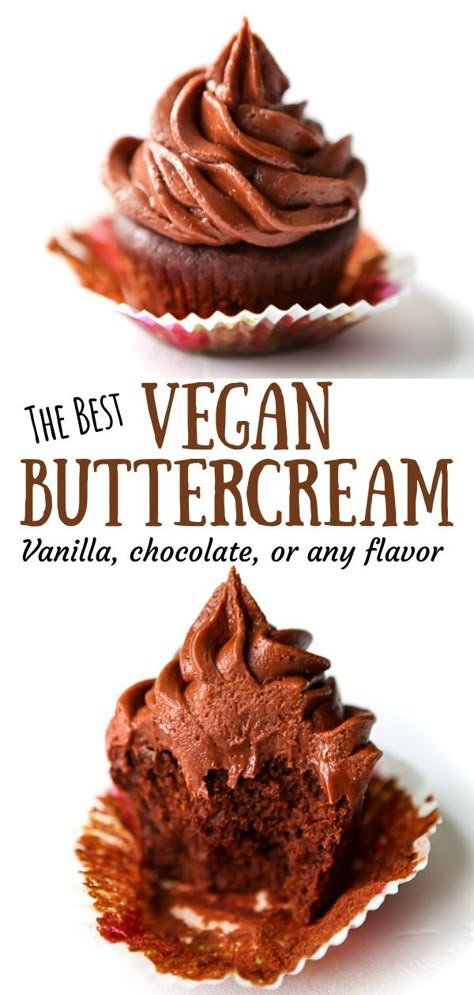 Vegan Chocolate Buttercream, Vegan Frosting Recipe, Vegan Buttercream Frosting, Vegan Chocolate Frosting, Vegan Buttercream, Vegan Frosting, Vegan Cake Recipes, Buttercream Frosting Recipe, Mocha Coffee