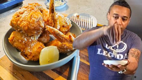 Lemonade Chicken Wings Recipe Lemonade Fried Chicken, Lemonade Chicken, Cooking Fried Chicken, Munchies Recipes, Fire Chicken, Crispy Chicken Wings, Buttermilk Fried Chicken, Chicken Meals, Food Chicken