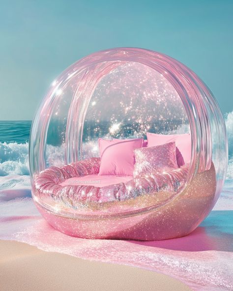 If you need me, don't. #IridescentAIArt #IridescentArt #Iridescent #Ocean #Bed #Aesthetic #Mood #Vibes Mermaid Pictures Art, Ocean Bed, Cute Wallpapers For Android, Beautiful Moon Pictures, Bed Aesthetic, Beautiful Bedroom Colors, Pink Island, Pink Glitter Wallpaper, Mood Vibes