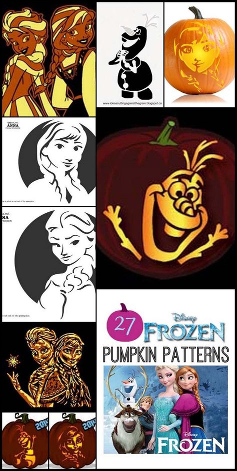 Olaf Pumpkin Stencil, Frozen Halloween Pumpkin, Pumkin Carving Frozen, Pumpkin Carving Ideas Frozen, Disney Stencil, Frozen Pumpkin Carving, Elsa Pumpkin, Olaf Pumpkin, Disney Stencils