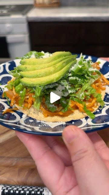 Marisol Benitez on Instagram: "Sabadito Saludable! Chicken Tinga Tostadas! #tinga #healthy #healthyrecipe #recipe #chickentinga   2 chicken breat 2 tbsp@chicken bouillon 1 onion Chipotles in adobo sauce 3 roma tomatoes Tostadas  Lettuce Avocado" Chicken Tinga Tostadas, Tinga Tostadas, Chicken Tinga, Chicken Tostadas, Taco Mix, Chicken Bouillon, Adobo Sauce, Roma Tomatoes, Adobo