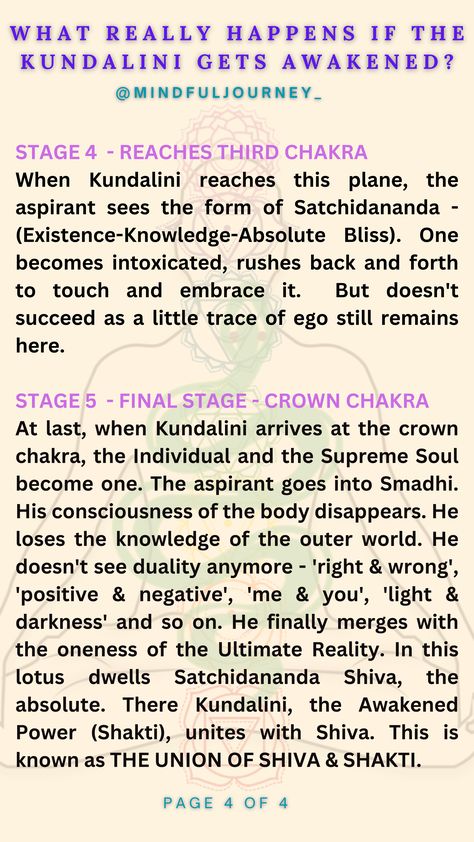 Connection between Kundalini, Chakras & Enlightenment. #Chakras #Kundalini #Spiritual Spiritual Awakening Higher Consciousness, Kemetic Spirituality, Chakra Health, Spiritual Psychology, Kundalini Awakening, Spirit Science, Energy Healing Spirituality, Spiritual Power, Kundalini Yoga