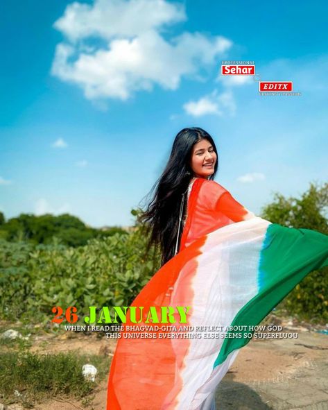 Independence Day Outfit Women Indian, Independence Day Photoshoot Ideas, Independence Day Photoshoot, Independence Day Dp, Jay Hind, Independence Day Outfit, Independence Day Photos, Alphabet Tattoo, Photo Graphy