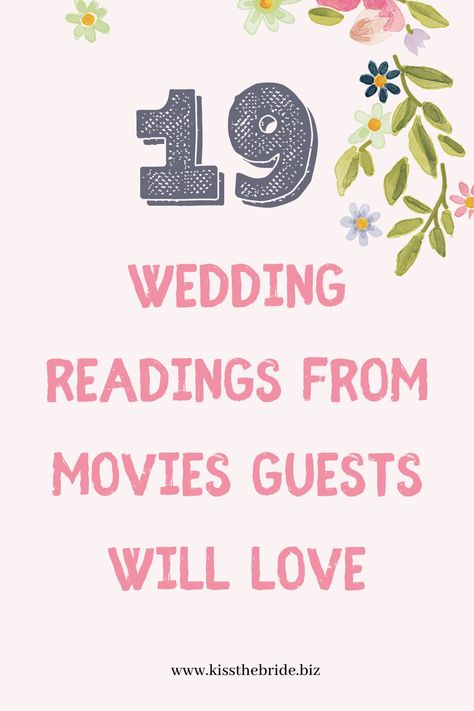 Readings At Wedding Ceremony, Poems To Read At A Wedding, Romantic Readings For Wedding, Wedding Readings Ceremony, Wedding Readings From Books, Wedding Ceremony Readings For Friends, Wedding Readings For Family To Read, Wedding Passages To Read, Short Wedding Readings