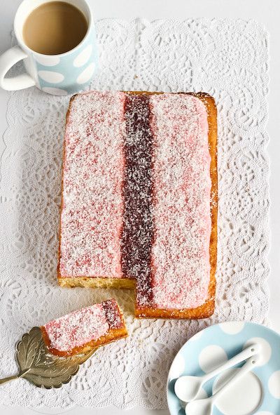 raspberri cupcakes: Iced VoVo Cake Indigenous Activities, Iced Vovo, Frankie Magazine, Biscuit Cake, Cake Bars, Magazine Online, Australia Day, Raspberry Jam, Butter Cake