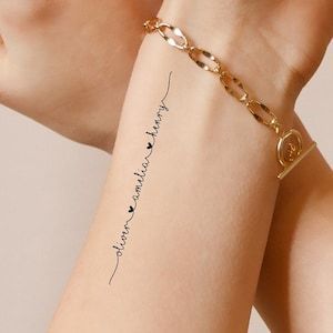 3 Names Tattoos For Women, Mother Of 3 Tattoo Ideas Simple, 3 Name Tattoos For Women, Tattoo For Moms With Sons, Delicate Name Tattoos For Women, Down Back Tattoo Women, Small Kids Name Tattoos For Women, Two Name Tattoo Ideas For Women, Mother Of 3 Tattoo Ideas With Names