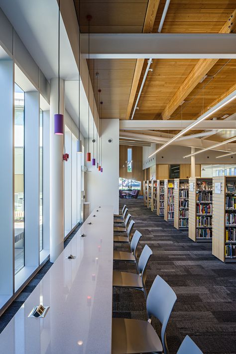 Islamic University, Public Library Design, Urban Living Room, School Building Design, Public Libraries, Library Architecture, Library Furniture, Charging Stations, Study Area