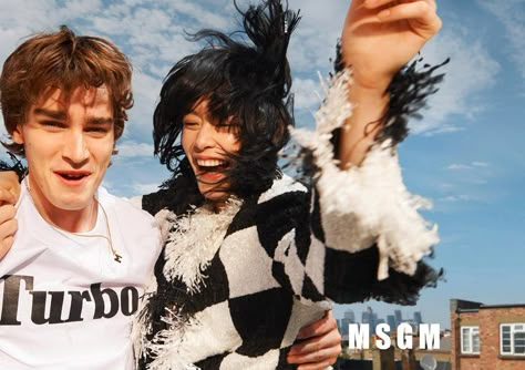 MSGM Celebrates 10th Anniversary with Youthful FW19 Collection London Rooftops, Group Photoshoot, Work Project, Youth Culture, Portrait Gallery, 10 Anniversary, 10th Anniversary, Gen Z, Advertising Campaign