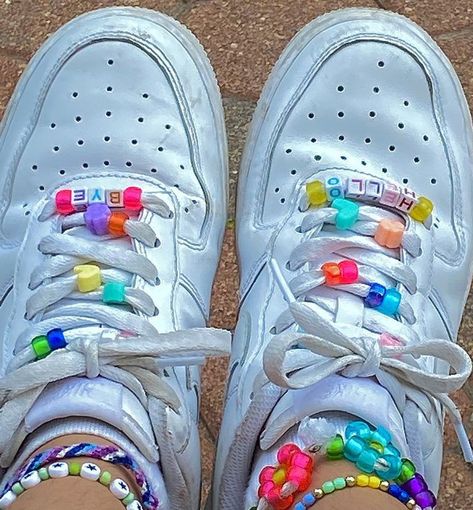 Zuri Ross, Alt Shoes, Indie Photography, Custom Shoes Diy, Bff Gifts Diy, Beaded Shoes, Bead Charms Diy, Aesthetic Shoes, Shoe Art