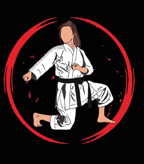 karate illustration vector logo icon club and t-shirt Karate Illustration, Karate Logo, Art Diary, Logo Icon, Illustration Vector, Logo Icons, Vector Logo, Karate, Vector Free