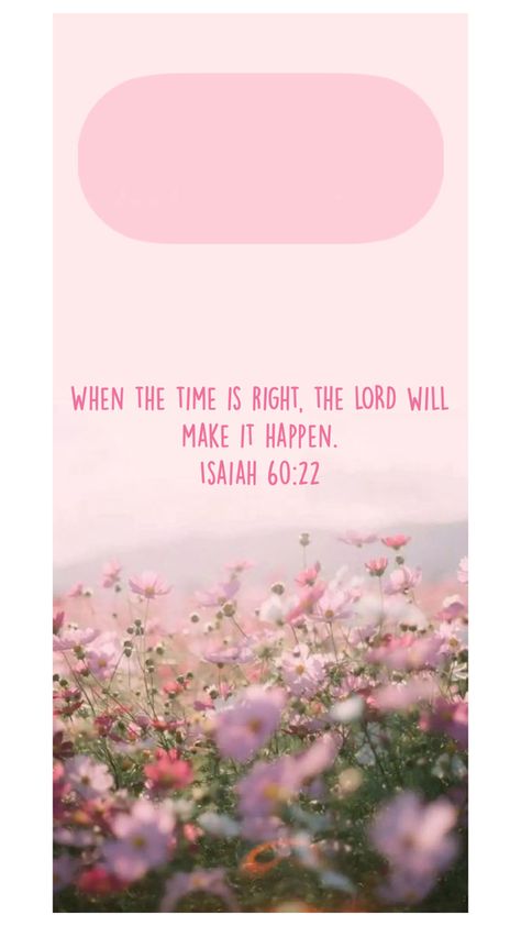 Isaiah 60:22 🥰 Christian Pink Wallpaper, Isaiah 60 22 Wallpaper, Music And The Brain, Isaiah 60 22, Bible Verse Background, Prayer Journal, Pink Wallpaper, God Is Good, Cool Words