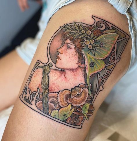 Fae Inspired Tattoos, Fae Prince, Victorian Sleeves, Boys Tattoo, Colorado Tattoo, Prince Tattoos, Fae Art, Fairy Boy, Red Witch