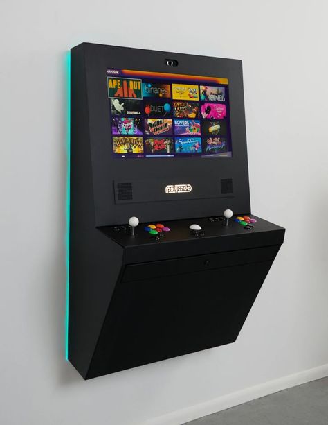 Arcade Room, Arcade Game Machines, Arcade Game Room, Arcade Cabinet, Modern Games, Arcade Machine, Retro Game, Gamer Room, Game Room Design