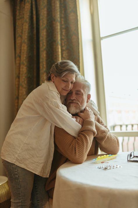 Elderly Couple Hugging Each Other · Free Stock Photo Caregiver Support, Elderly Couples, Blood Sugar Management, Family Caregiver, Hugging Couple, Old Couples, Sugar Detox, Photo Couple, Ex Wives