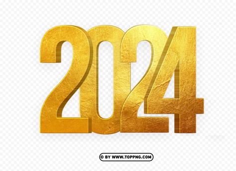 3d Numbers, Gold Text, High Quality Design, Clipart Images, The High, Png Format, Png Clipart, Free Png, Free Images