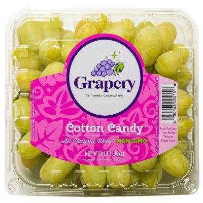 Candy Grapes, Cotton Candy Grapes, Party Trays, Low Glycemic, Green Grapes, Artist Album, Sam's Club, Grocery Shop, Grocery Shopping