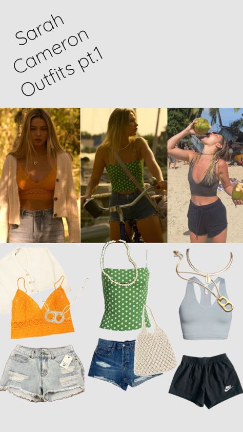 Sarah Cameron outfits pt.1 #obx #summer #outfitinspo #sarahcameron Sarah Cameron Outfits, Outfits Ideas Winter, Obx Summer, Sarah Cameron, Outer Banks, Outfits Ideas, Banks, Energy